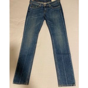 Rag & Bone skinny, low rise jeans